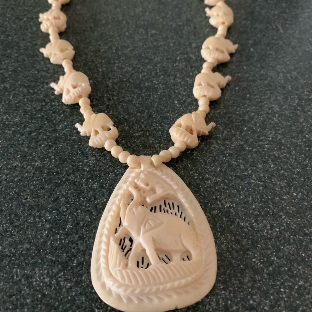 Elephant necklace